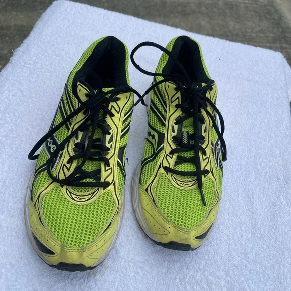 Saucony | Shoes | Saucony Lime Green Athletic Running Shoes 